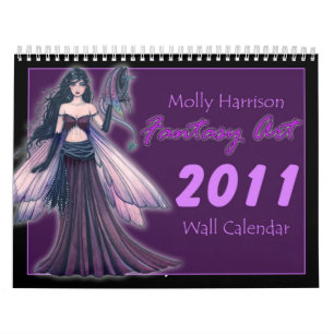 Calendário de Arte Fantasia de Molly Harrison 2011