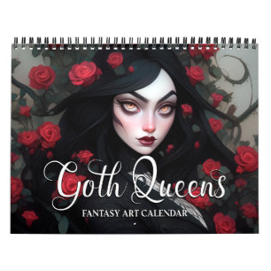 Calendário de Arte Fantasia do Gótico 2026