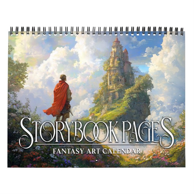 Calendário de Arte Fantástica de Páginas de Histór (Capa)