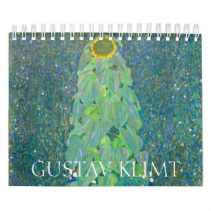 CALENDÁRIO DE ARTE FINA DE GUSTAV KLIMT
