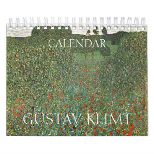  CALENDÁRIO DE ARTE FINA : GUSTAV KLIMT : PINTURA