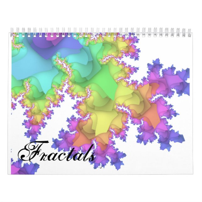Calendário de Arte Fractal (Capa)