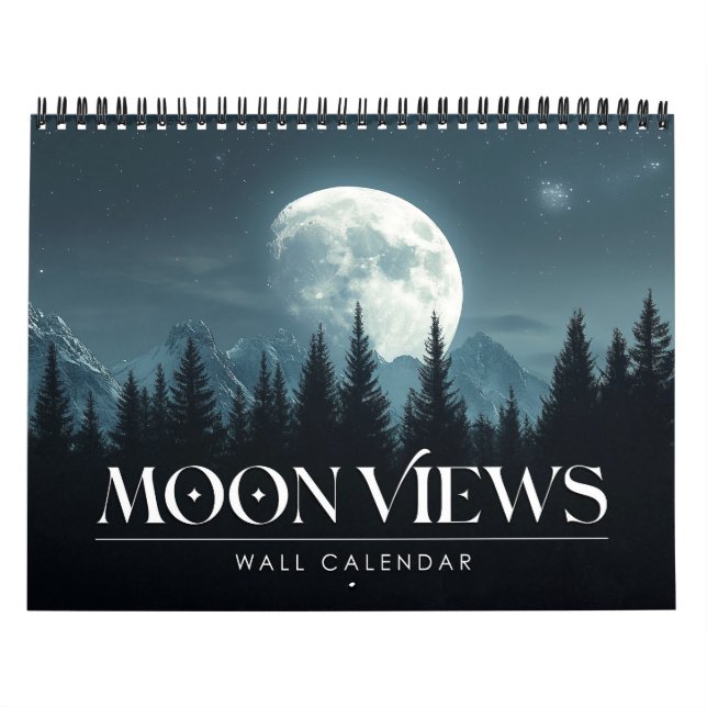 Calendário de Arte Lunar da Lua Cheia de 2027 (Capa)