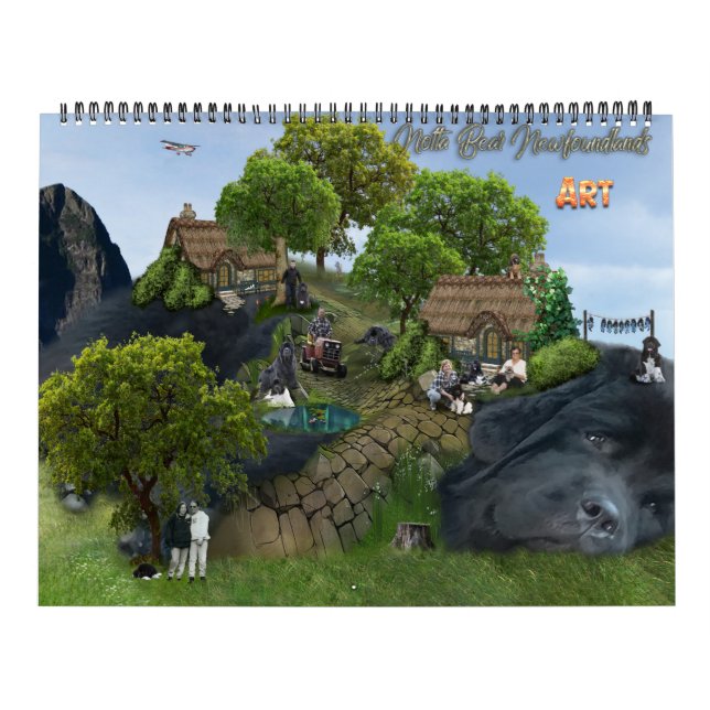 Calendário de Arte Notta Bear (Capa)