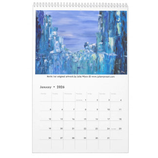 Calendário de Arte Nova Julie Wynn 2026