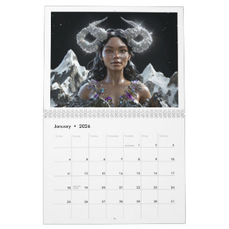 CALENDÁRIO DE ARTE ORIGINAL 2026