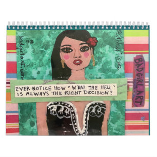 Calendário de arte ruim