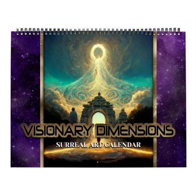 Calendário de Arte Surreal 2 Visionary Dimensions  (Capa)