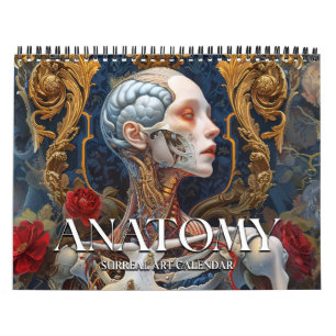 Calendário de Arte Surreal da Anatomia 3 2026