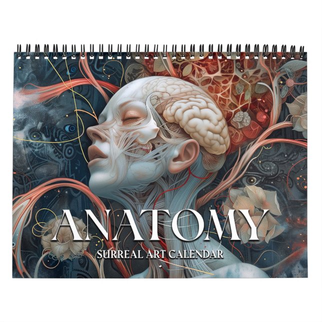 Calendário de Arte Surreal de Anatomia 2 de 2027 (Capa)