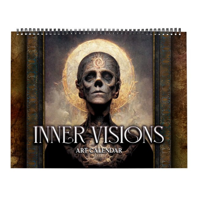 Calendário de Arte Surreal de Visões Internas de 2 (Capa)