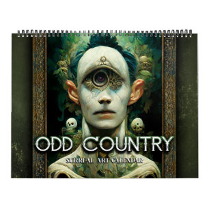 Calendário De Arte Surreal Do Odd Country 1 2026