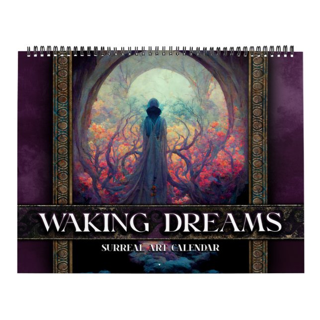 Calendário de Arte Surreal Waking Dreams 2 2027 (Capa)