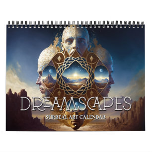 Calendário de Arte Visionária Surreal 2027 Dreamsc