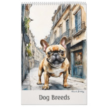 Calendário de Artes de Cachorros