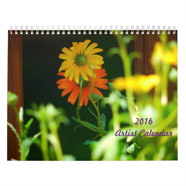 Calendário de Artista 2016 (Capa)