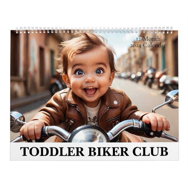 Calendário de Aventuras de Motociclismo do Toddler (Capa)