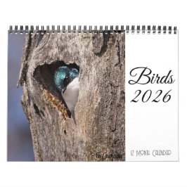 Calendário de Aves 2026