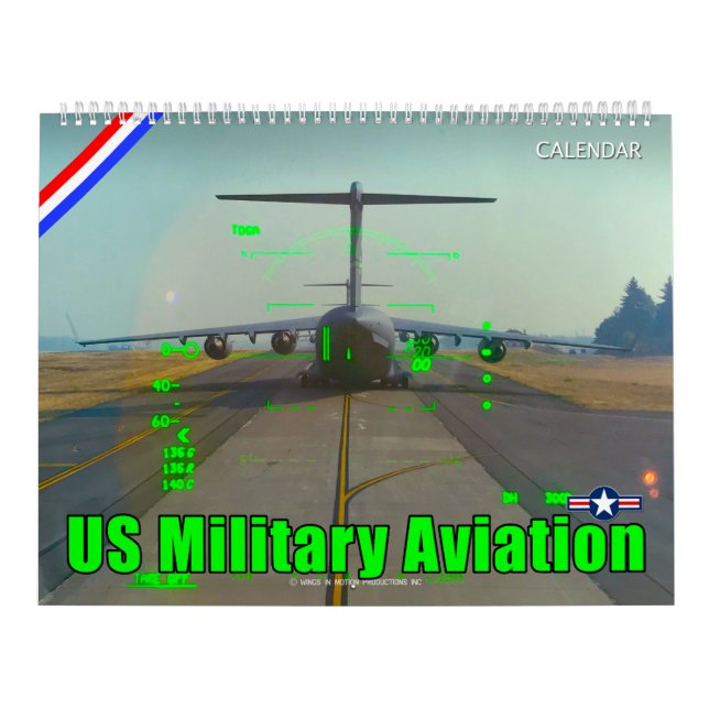 CALENDÁRIO DE AVIAÇÃO MILITAR DOS EUA (Capa)