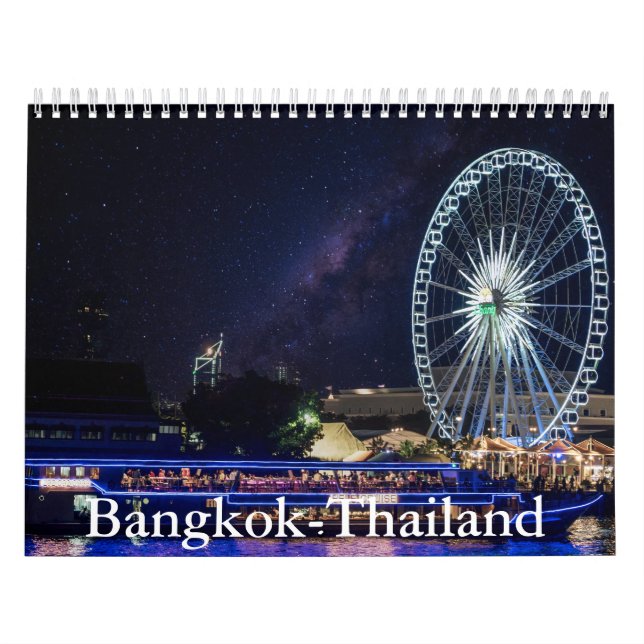 Calendário de Banguecoque-Tailândia (Capa)