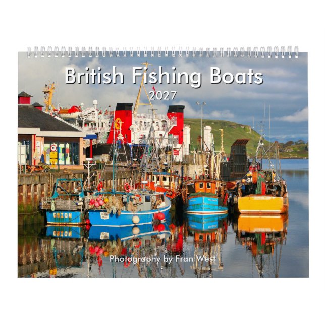 Calendário de Barcos de Pesca Britânicos 2027 (Capa)