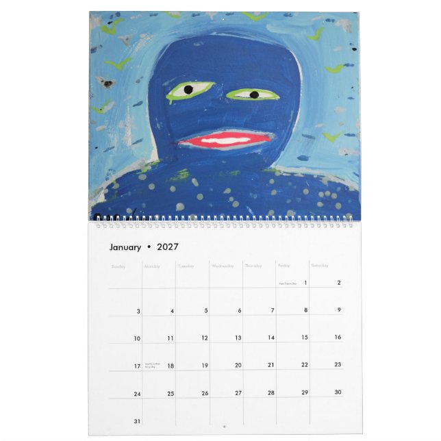 Calendário de BardinArt 2013 (Jan 2027)