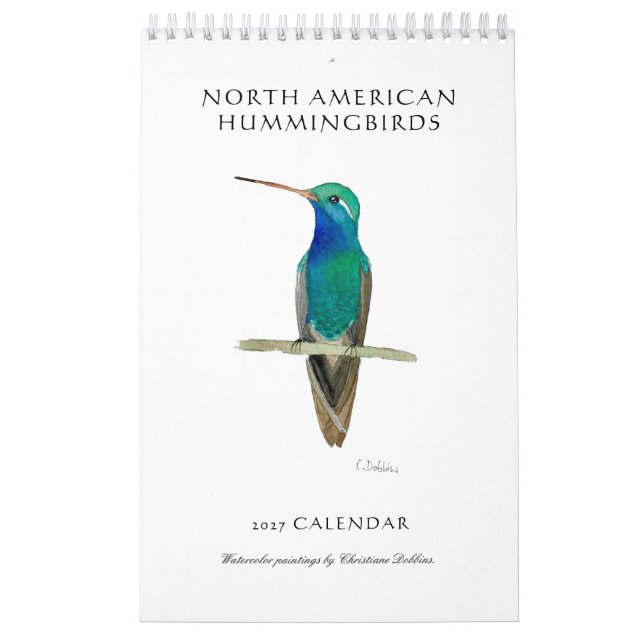 Calendário de Beija-flor (Capa)