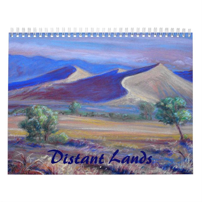Calendário de Belas Artes de Terras Distantes (Capa)