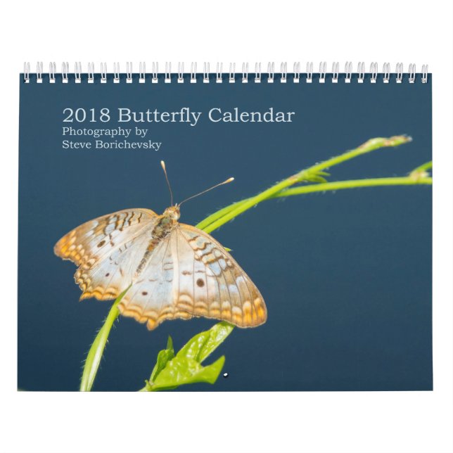 Calendário de Borboletas 2018 (Capa)