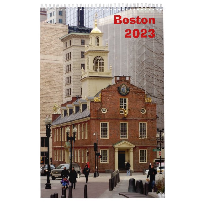 Calendário de Boston - 2023 (Capa)