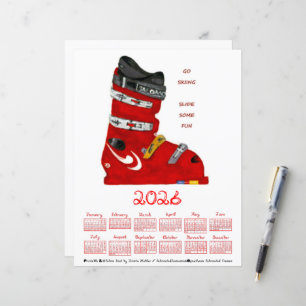 Calendário de Botas de Esqui 2026