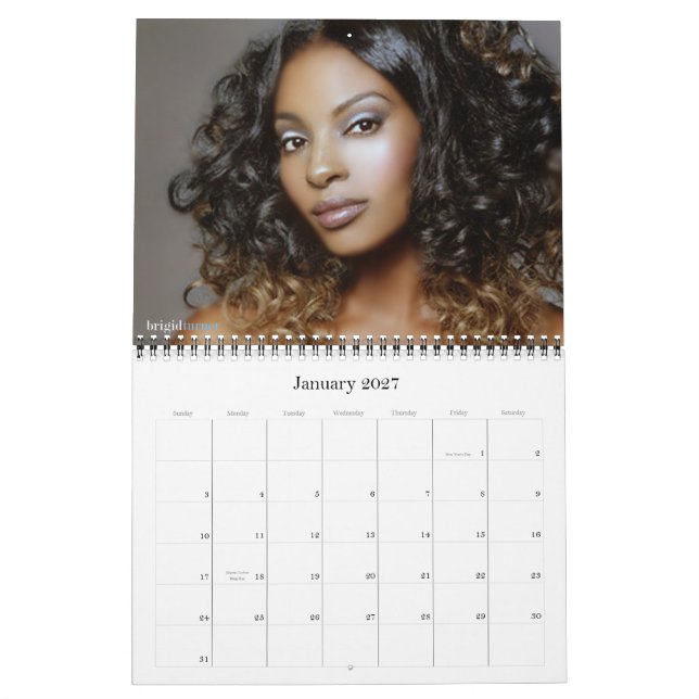 Calendário de Brigid Turner 2010, padrão (Jan 2027)