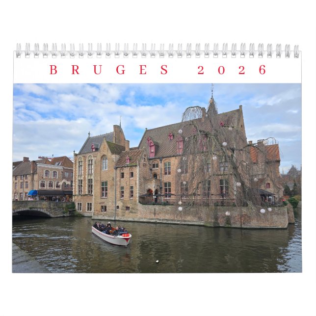 calendário de Bruges 2026 (Capa)
