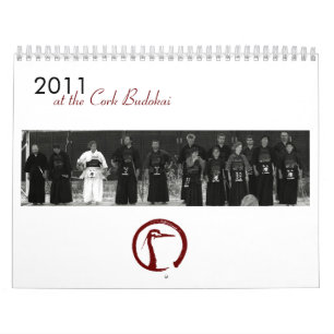 Calendário de Budokai de 2011 cortiça