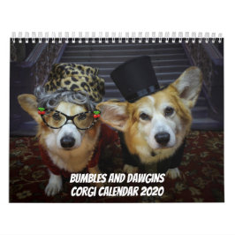 Calendário de Bumbles e Dawgins Corgi 2020
