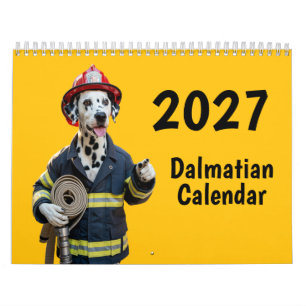 Calendário de Cães Dálmata de 2027