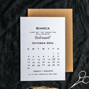 Calendário de caligrafia elegante proposta de madr