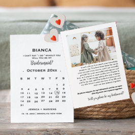 Calendário de caligrafia elegante proposta de madr