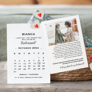 Calendário de caligrafia elegante proposta de madr