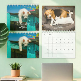 Calendário de Caligrafia Fotográfica Personalizada