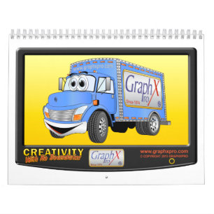 Calendário de Cartoon Truck