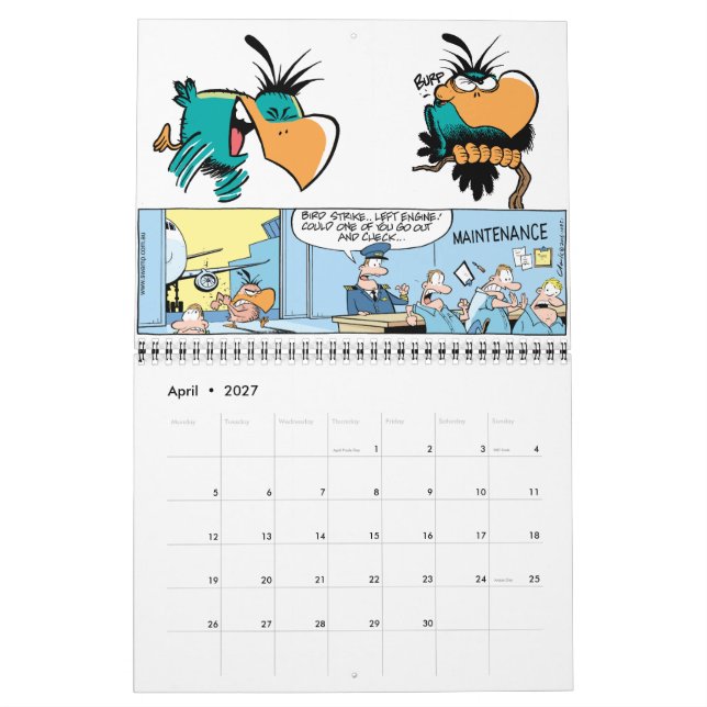 Calendário de Cartoons de Troca (Abr 2027)