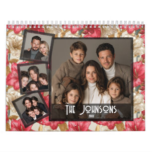 Calendário de Casamento Imprimível com Motivo de A