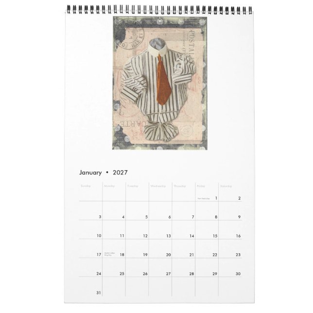 Calendário de Cavalheiros Vitorianos de 2013 (Jan 2027)