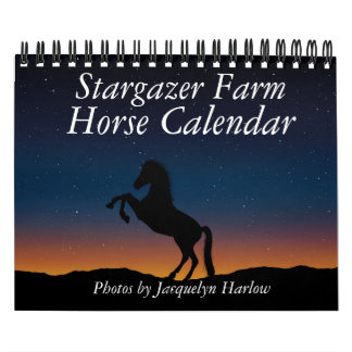 Calendário de Cavalo de Fazenda Stargazer
