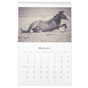 Calendário de Cavalos...