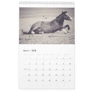 Calendário de Cavalos...