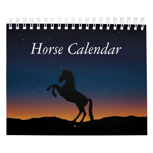 Calendário de Cavalos (Capa)