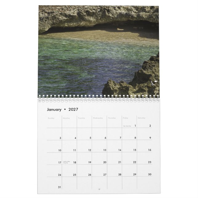 Calendário de Cayman Islands (Jan 2027)