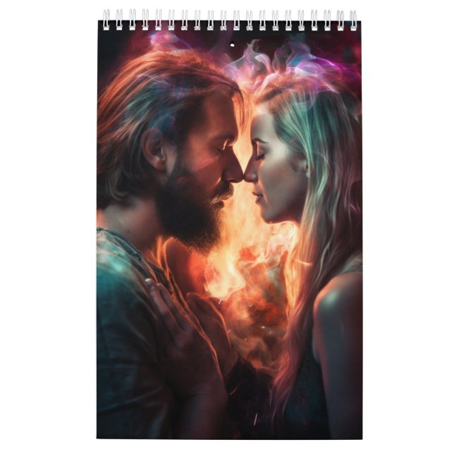 Calendário de chama gêmea (Verso)